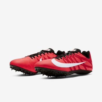 Nike Zoom Rival S 9 - Férfi Futócipő - Piros/Fekete/Piros/Fehér